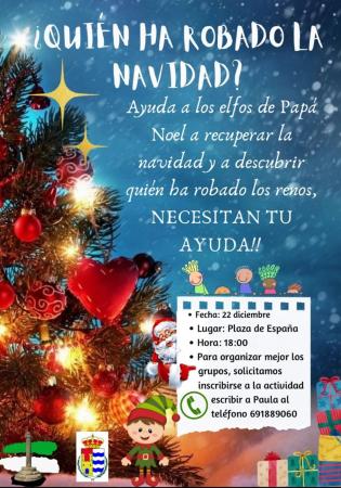 Imagen GYMKANA ¿QUIÉN HA ROBADO LA NAVIDAD?